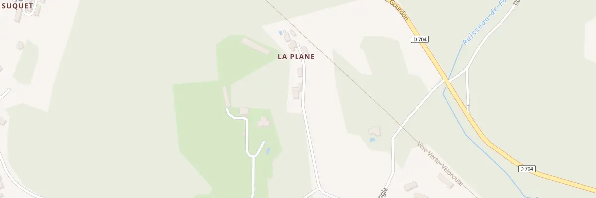 Plan du 257 Imp de la Plane à Carsac-Aillac