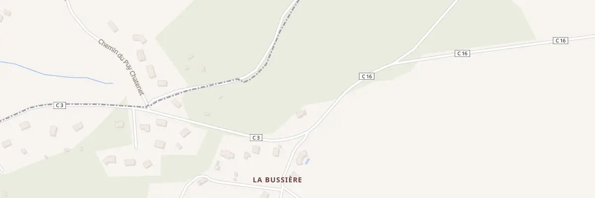 Plan du 49 Rue de la Colline à Chaptelat