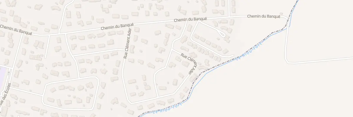 Plan du 2 Rue Clément Ader à Labastidette