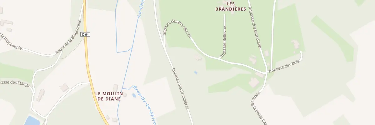 Plan du 986 Imp des Brandières à Saint-Geniès
