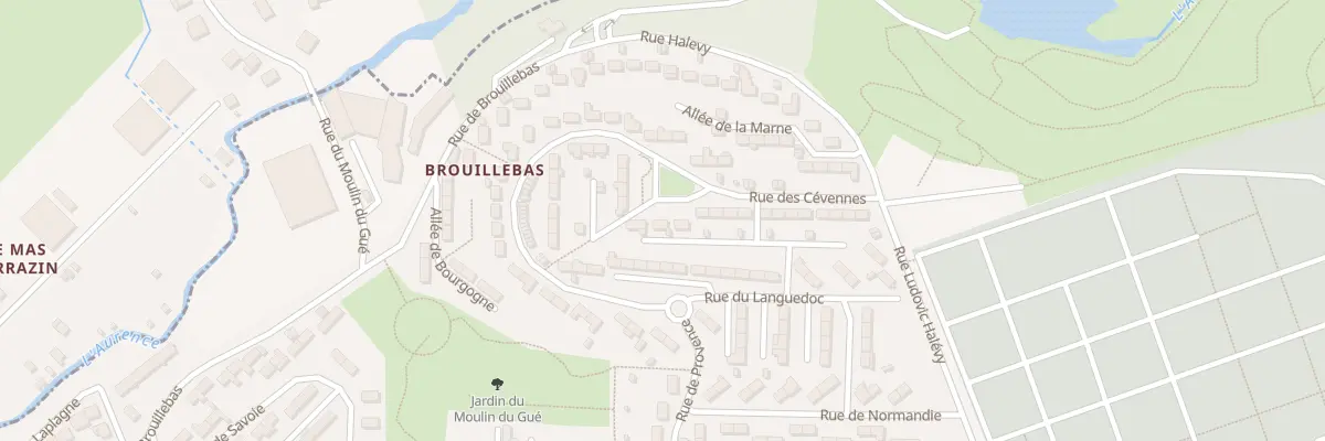 Plan du 27 Rue des Cévennes à Limoges