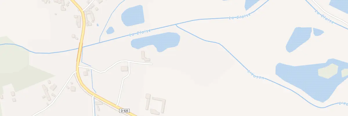 Plan du 11 Rue de la Claise à Mézières-en-Brenne