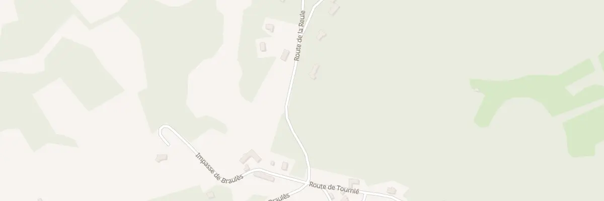 Plan du 5887F Braules à Gindou