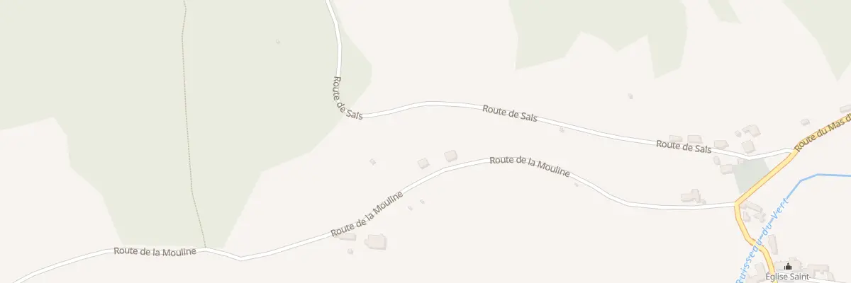 Plan du 5147 La Mouline à Labastide-du-Vert