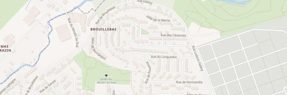Plan du 71 Rue des Cévennes à Limoges