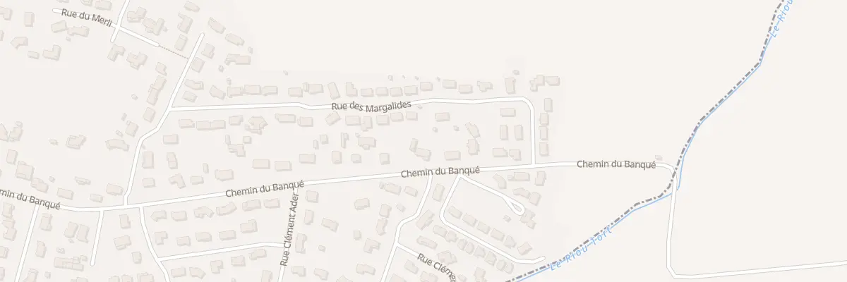 Plan du 35 Che du Banqué à Labastidette