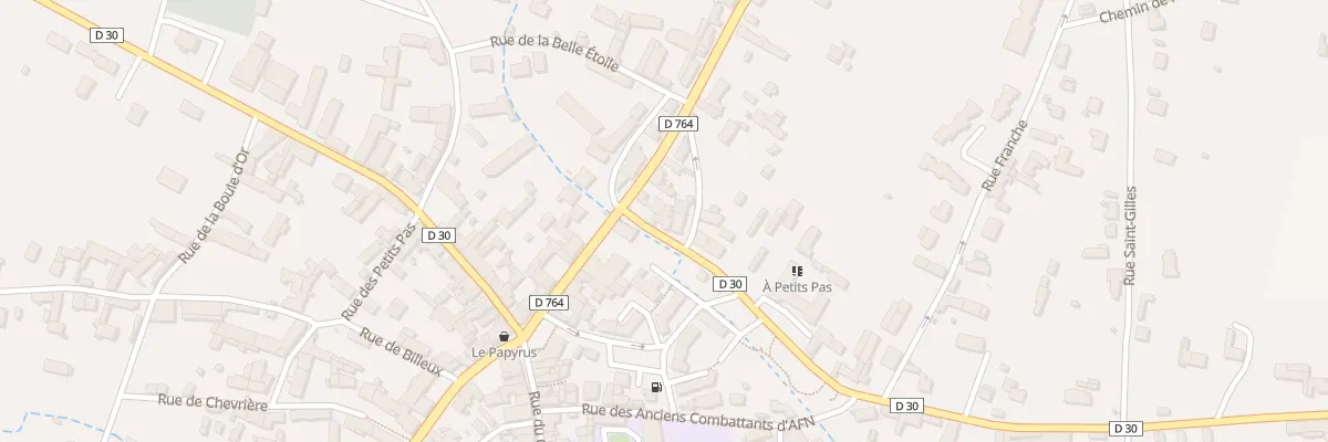 Plan du 5 Rte de Thenay à Pontlevoy