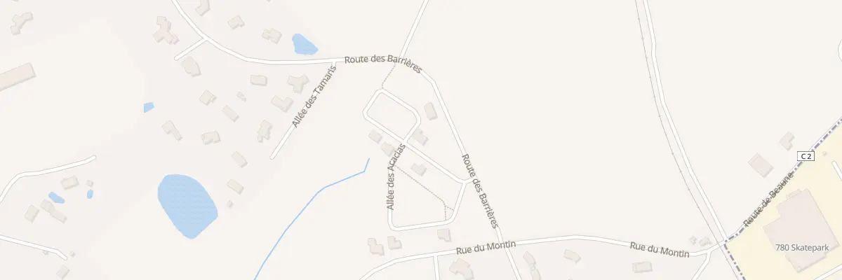 Plan du 6 All des Sauges à Couzeix