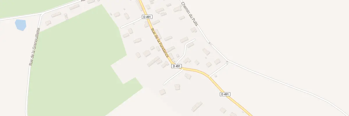 Plan du 1384 Rue de la Fondance à Bois-d’Ennebourg