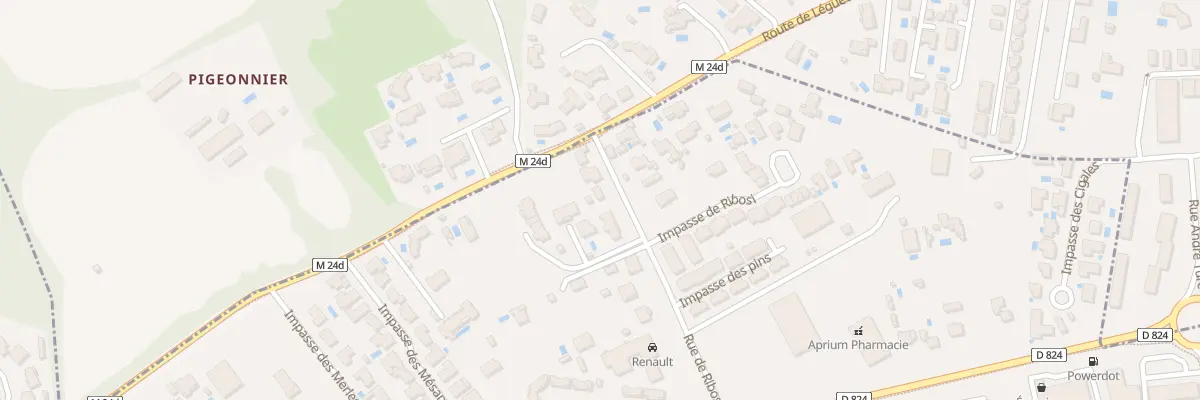Plan du 4 Rue de Ribosi à Léguevin