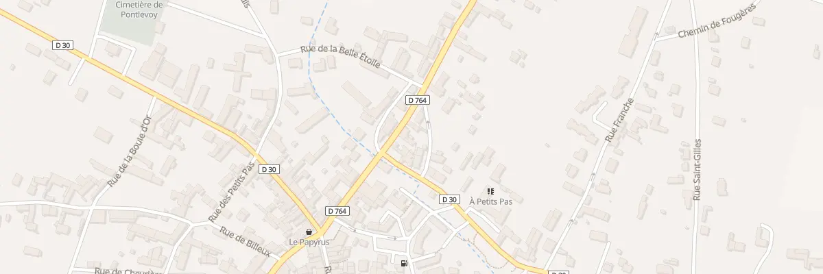 Plan du 24 Rue de Blois à Pontlevoy