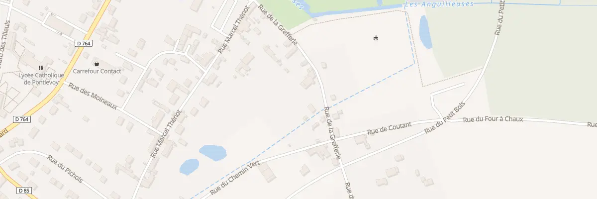 Plan du 20 Rue de la Grefferie à Pontlevoy