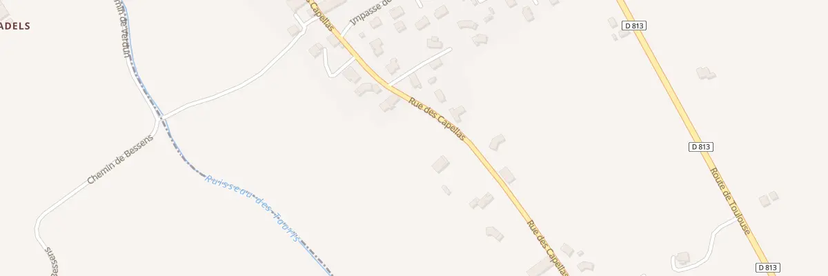 Plan du 528 Rue des Capellas à Bessens