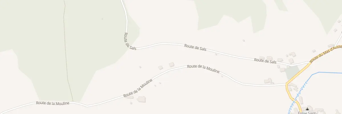 Plan du 5153 La Mouline à Labastide-du-Vert
