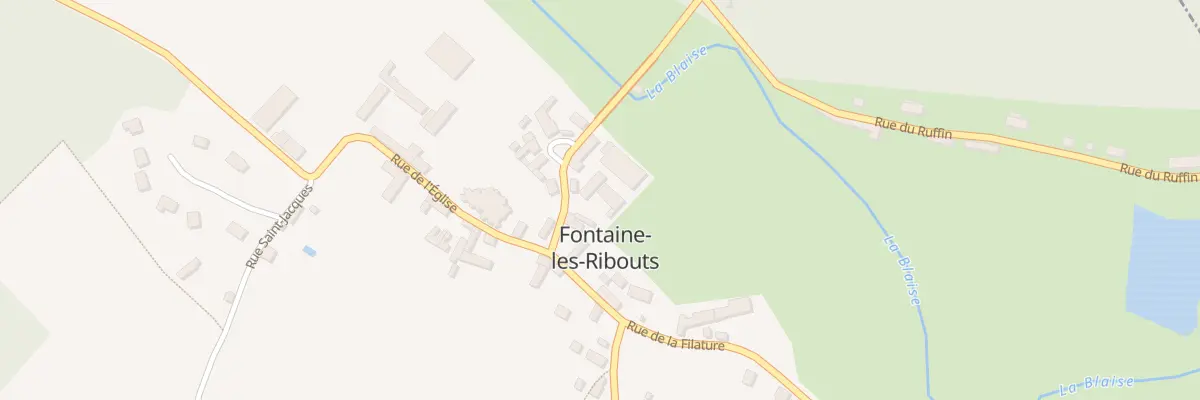 Plan du 58 Fontaine à Fontaine-les-Ribouts