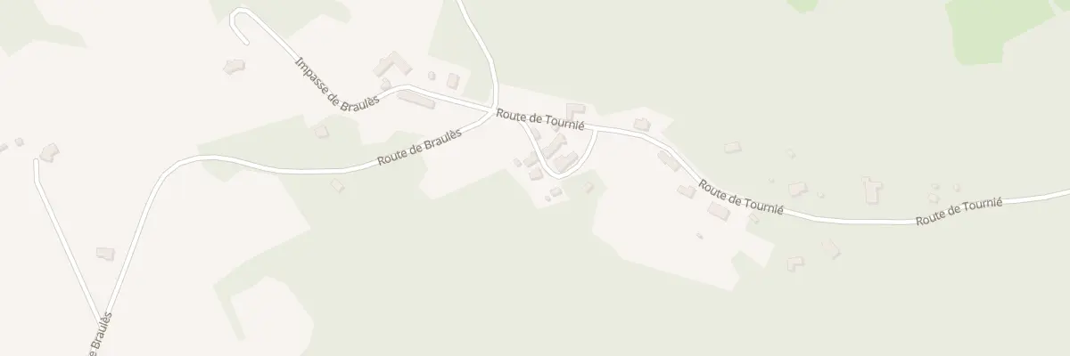 Plan du 5840F Braules à Gindou