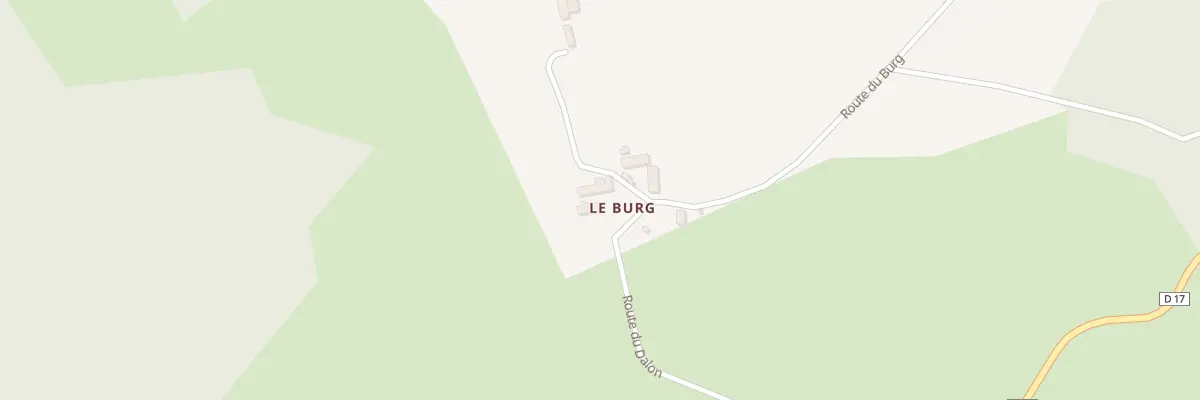 Plan du 5031 Le Burg à Segonzac