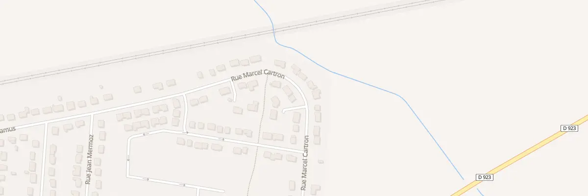 Plan du 15 Rue Marcel Cartron à Courville-sur-Eure