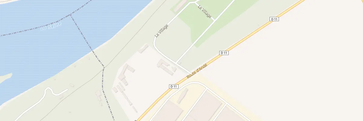Plan du 4 Le Village à Herqueville