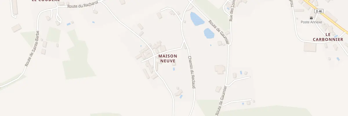 Plan du 292 Rte de l’Eyral à Saint-Martial-de-Nabirat