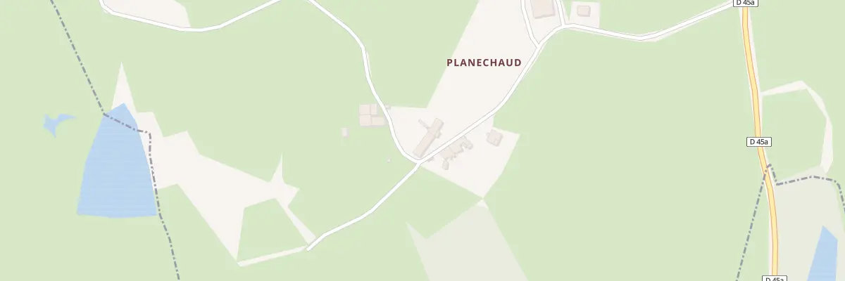 Plan du 10 Planechaud à Saint-Sornin-Leulac