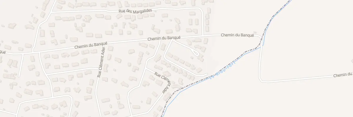 Plan du 3 Imp Elise Deroche à Labastidette