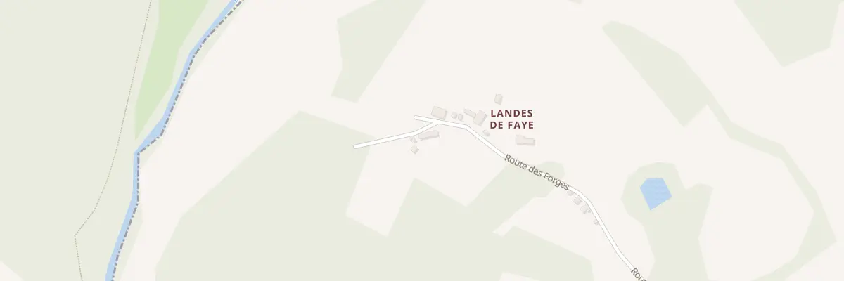 Plan du 5039 Landes de Faye à Saint-Éloy-les-Tuileries