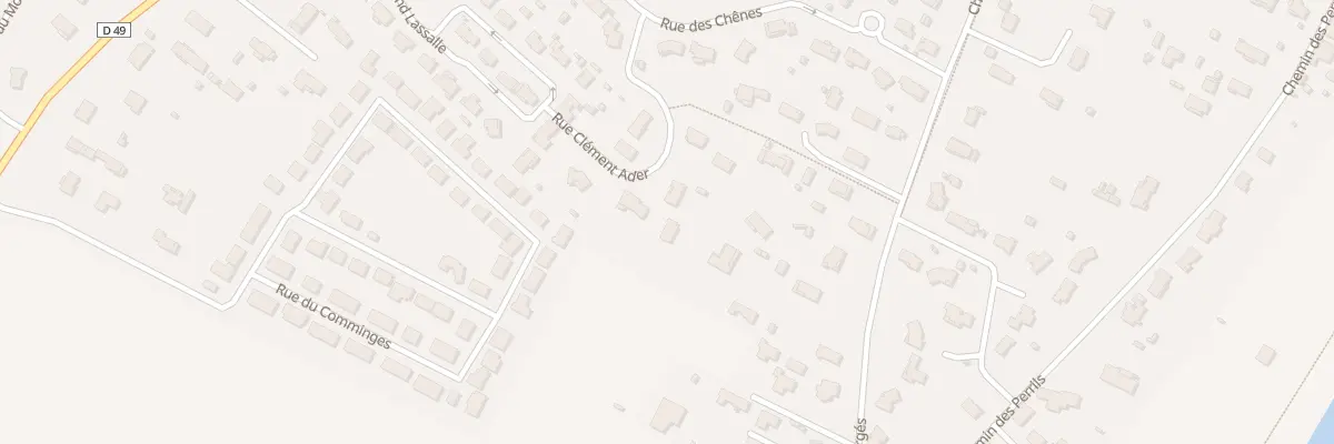Plan du 3 Rue Clément Ader à Lavernose-Lacasse