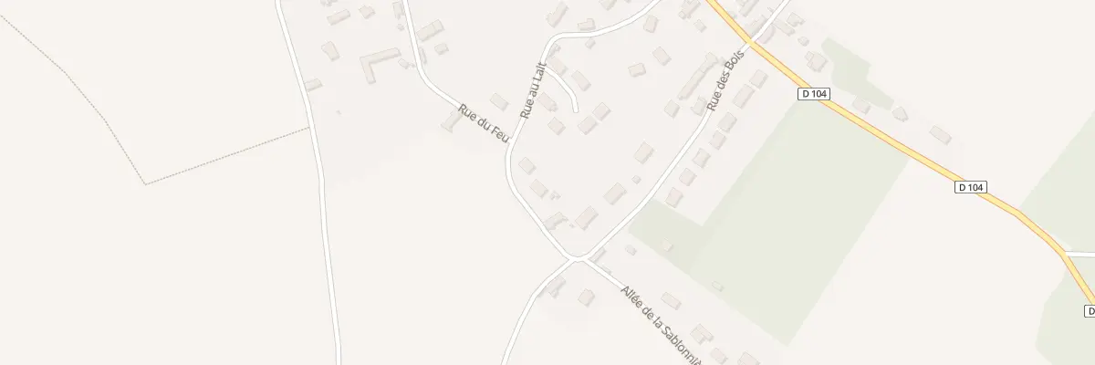 Plan du 4 Rue du Feu à Saulnières