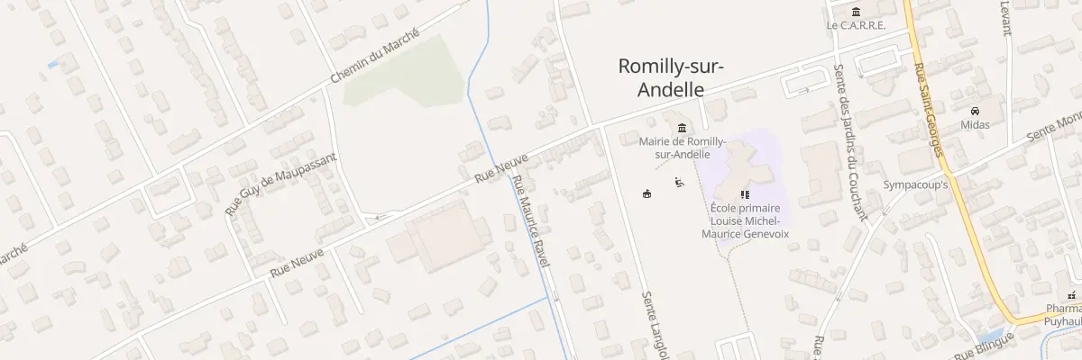 Plan du 29 Rue Neuve à Romilly-sur-Andelle