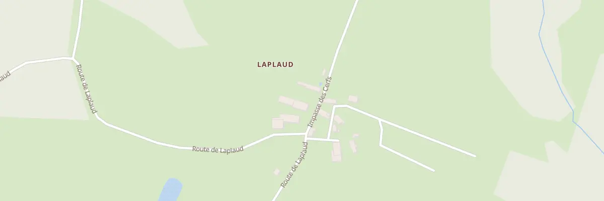 Plan du 5078B Laplaud à Glandon
