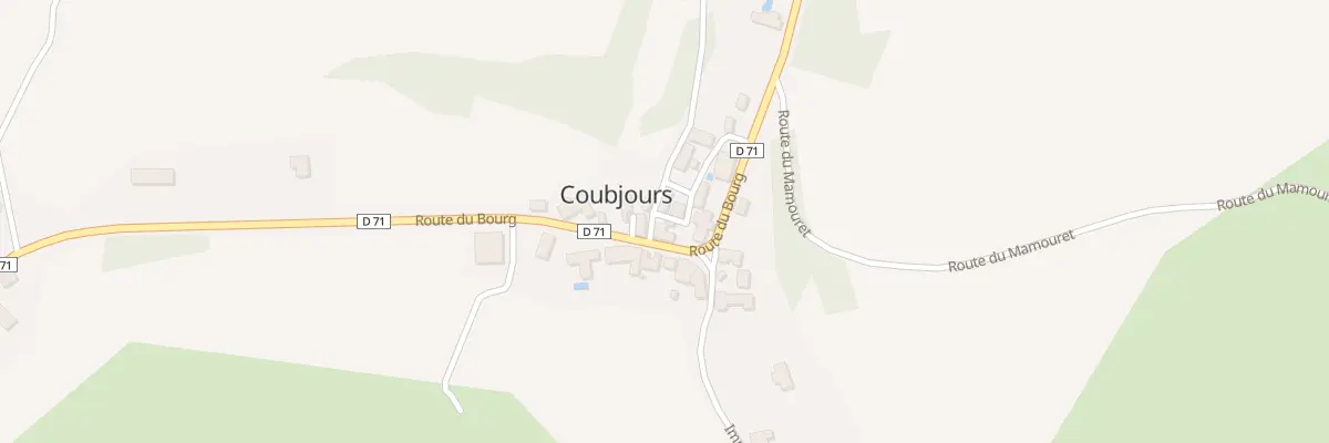 Plan du 16 Le Bourg à Coubjours