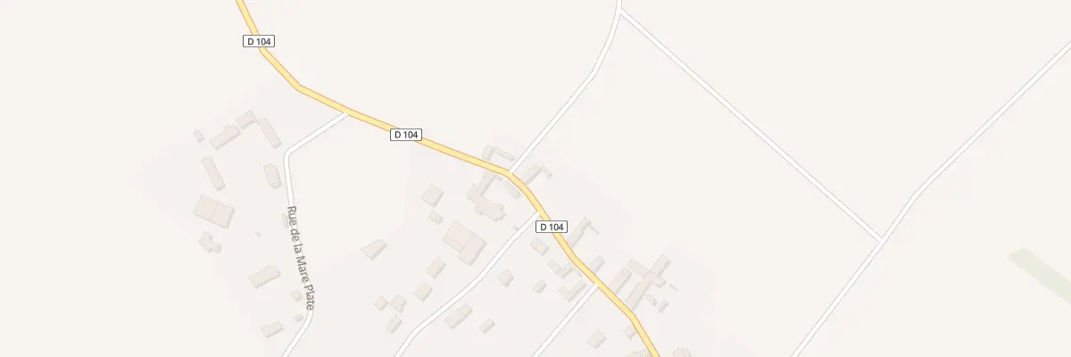 Plan du 36 Rte de Châtaincourt à Saulnières