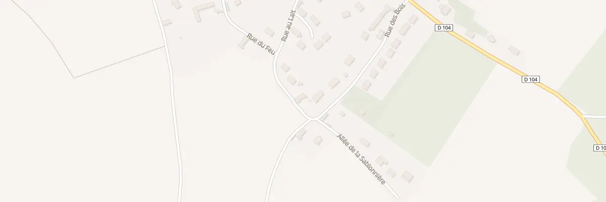 Plan du 2 Rue du Feu à Saulnières