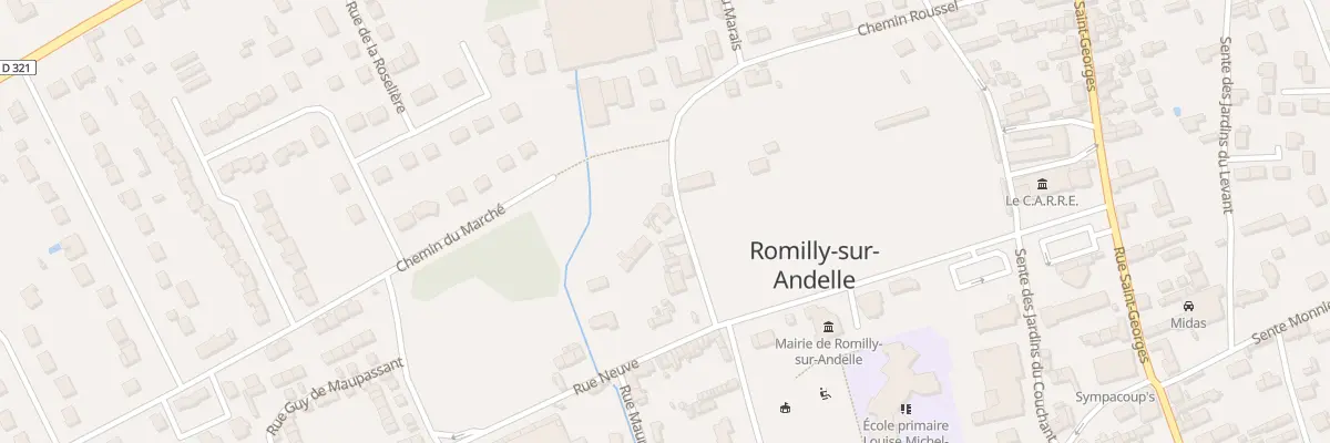 Plan du 6 Che du Marais à Romilly-sur-Andelle