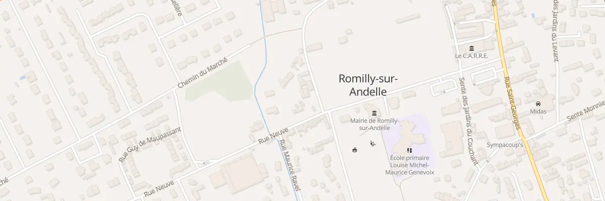 Plan du 2 Rue Neuve à Romilly-sur-Andelle