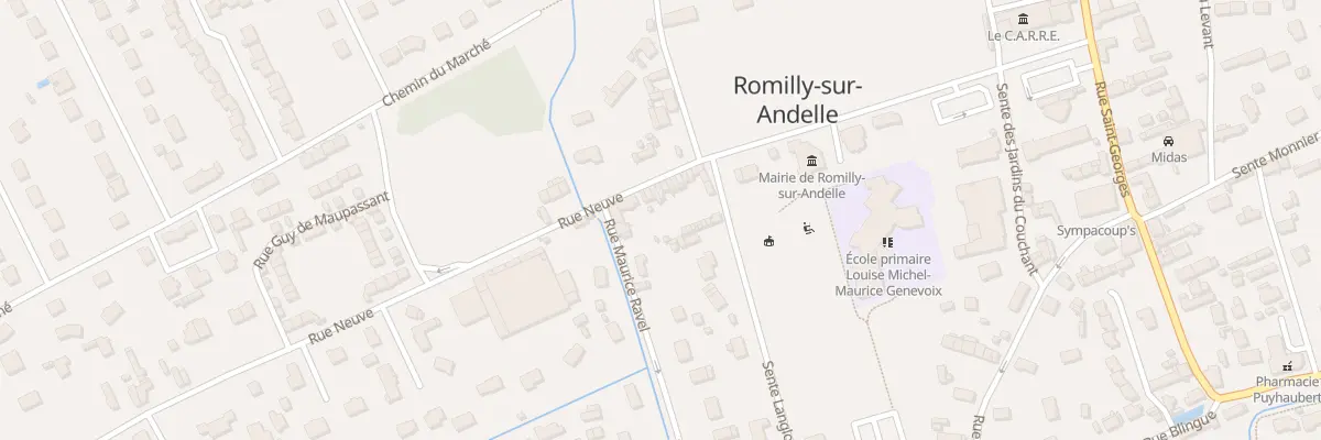 Plan du 25 Rue Neuve à Romilly-sur-Andelle