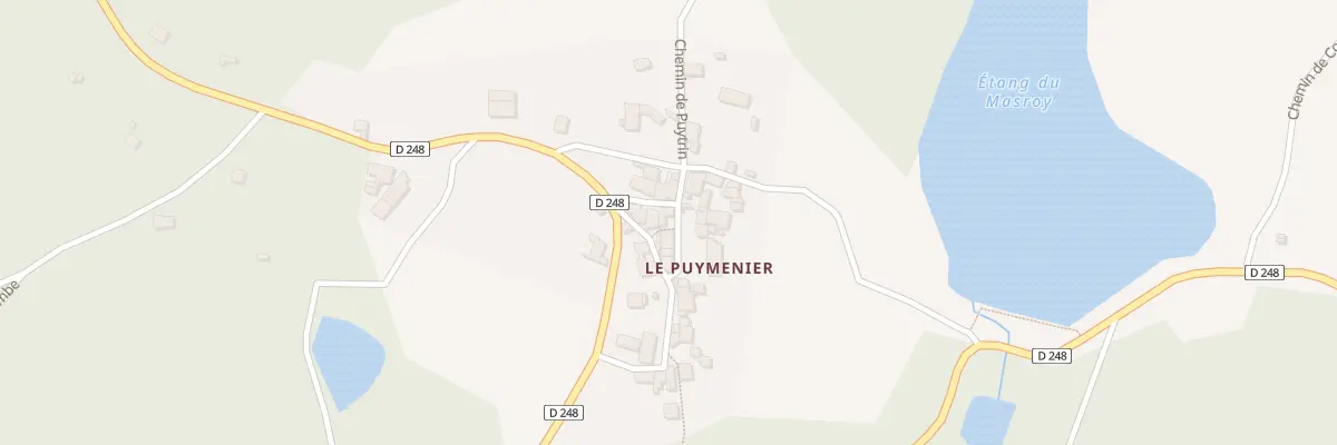 Plan du 5617 Puymenier à Compreignac