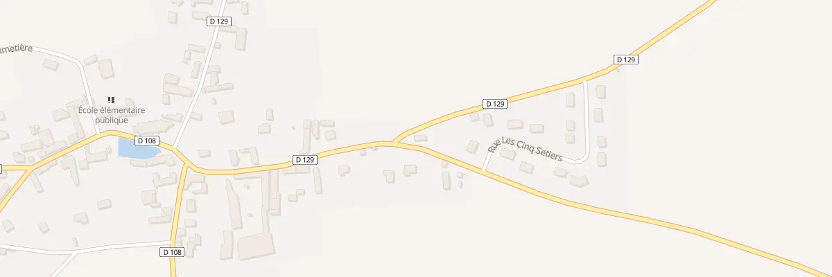 Plan du 12 Rue de la Mare Bénite à Marchéville