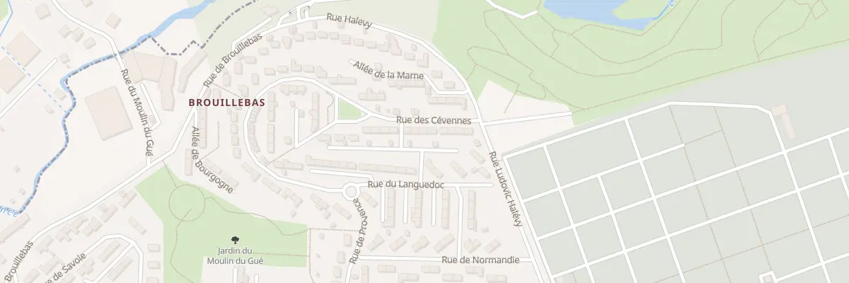 Plan du 11 Rue des Cévennes à Limoges