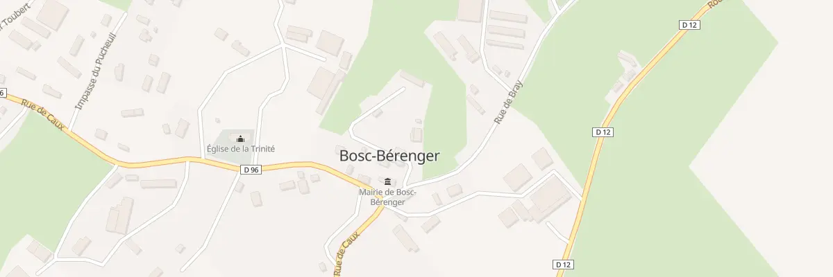 Plan du 25 Rue de Bray à Bosc-Bérenger