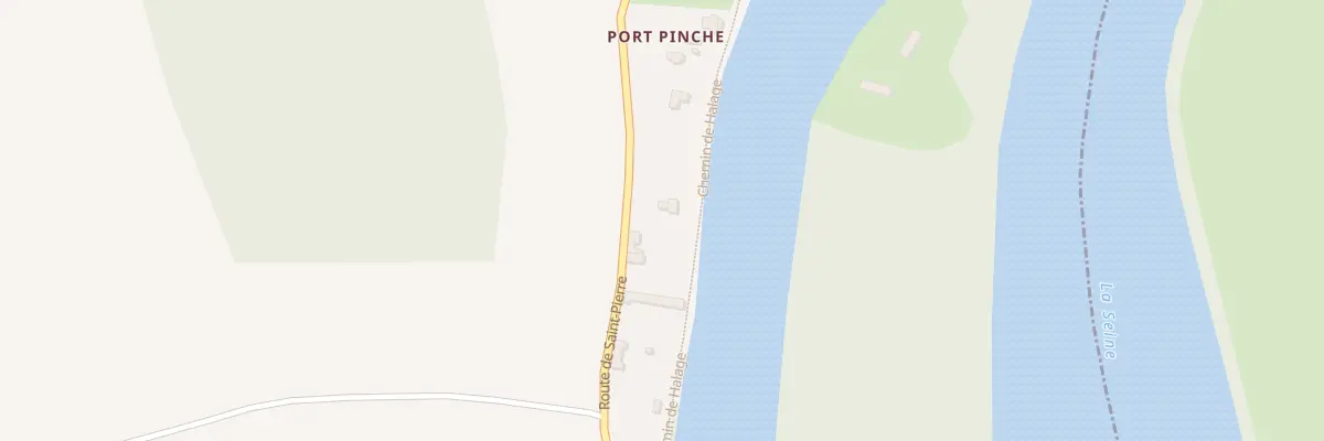 Plan du 4 Port Pinche à Porte-de-Seine