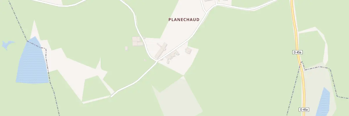 Plan du 5 Planechaud à Saint-Sornin-Leulac
