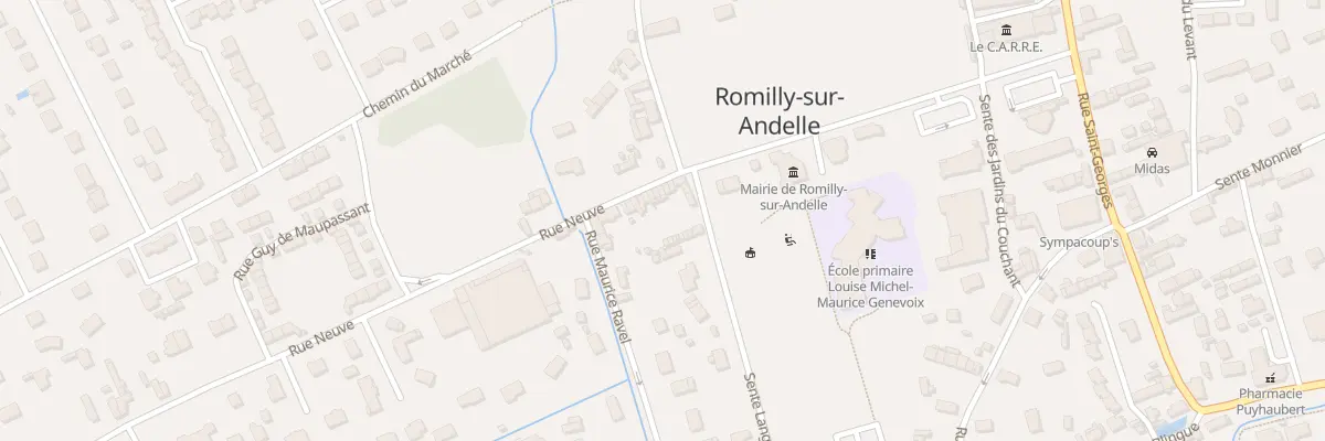 Plan du 17 Rue Neuve à Romilly-sur-Andelle