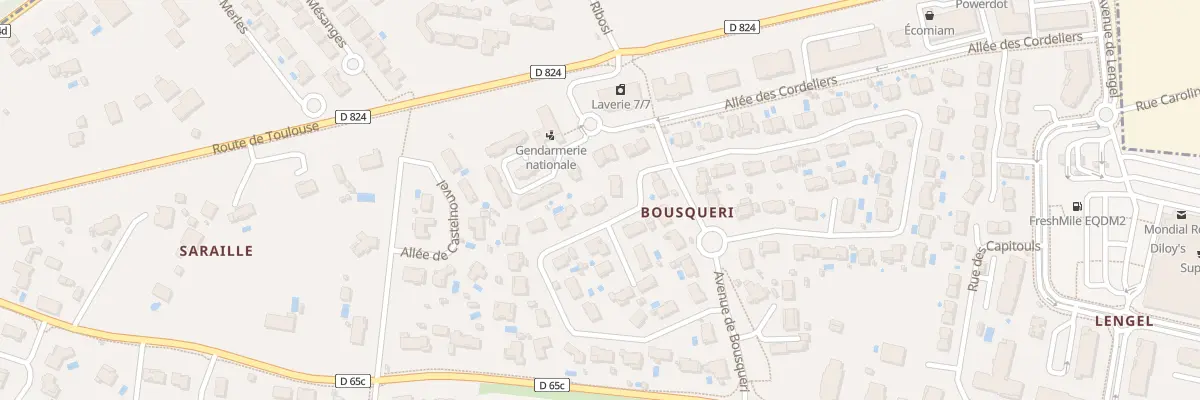 Plan du 26B Rue des Pujols à Léguevin
