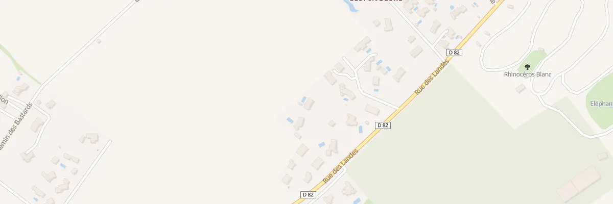 Plan du 72B Rue des Landes à Plaisance-du-Touch
