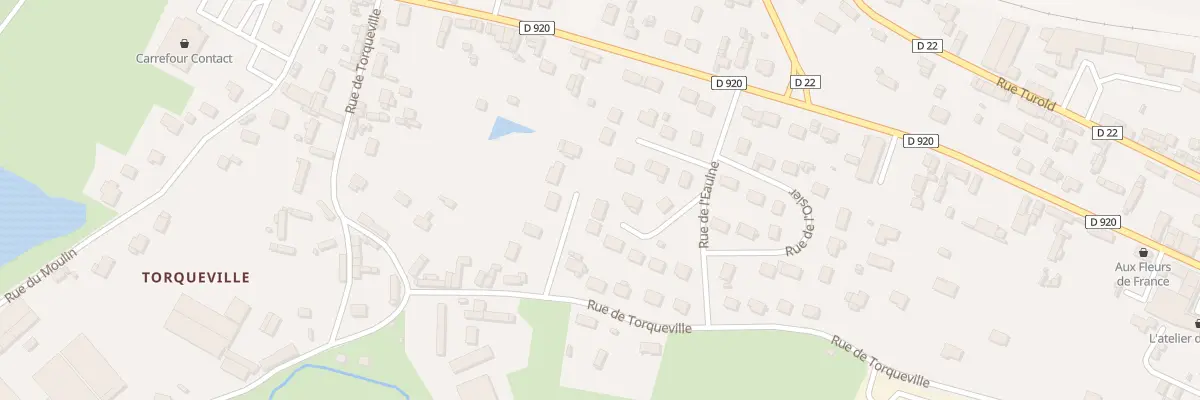 Plan du 5 Rue de la Bouverie à Envermeu
