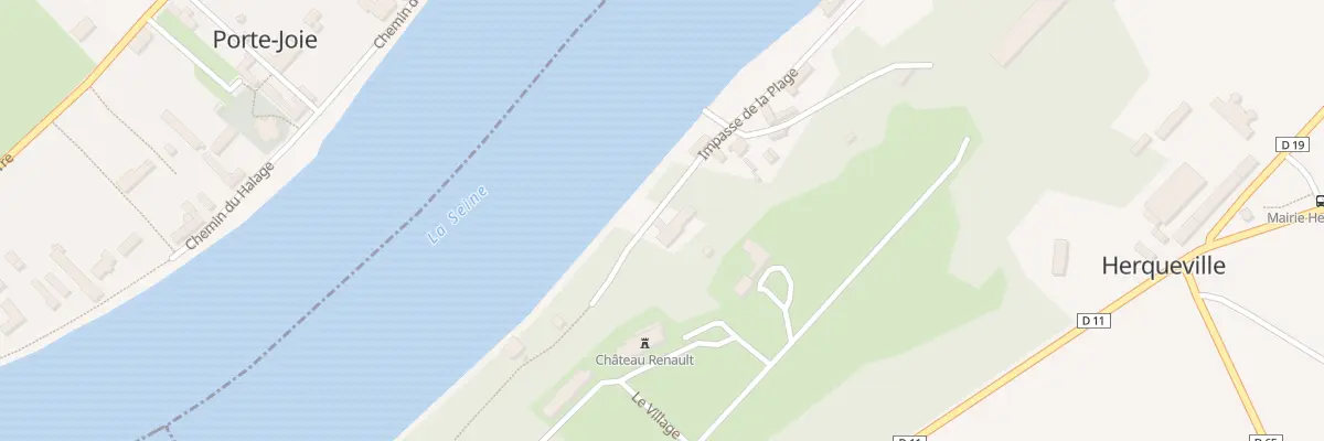 Plan du 13 Imp de la Plage à Herqueville