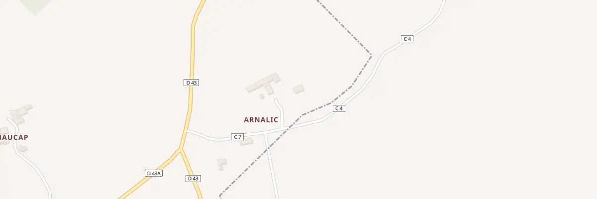 Plan du 36 Arnalic à Fornex