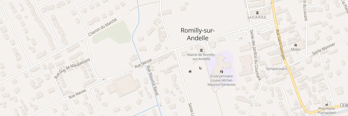 Plan du 7 Rue Neuve à Romilly-sur-Andelle